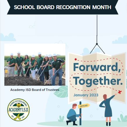  January is School Board Recognition Month - join us in celebrating our trustees.